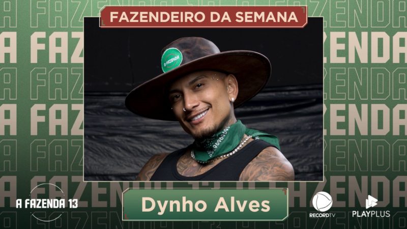 Dynho Alves é o último fazendeiro da temporada 13 da Fazenda &#8211; Foto: Record TV