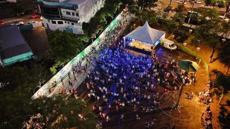 Evento ocorreu na noite de quarta-feira, em Chapec&oacute; – Foto: Leandro Schmidt/Prefeitura de Chapec&oacute;/ND