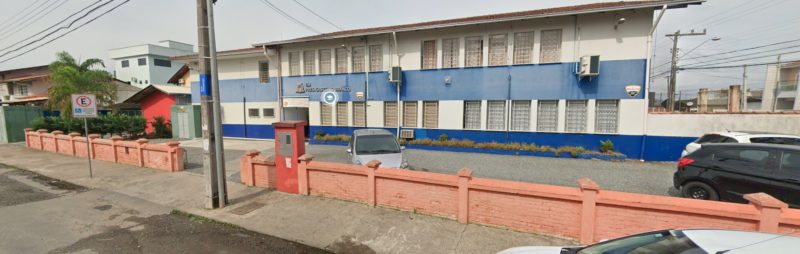 Primeira escola cívico-militar de Joinville será oficializada na segunda-feira (6) &#8211; Foto: Reprodução/GoogleMaps