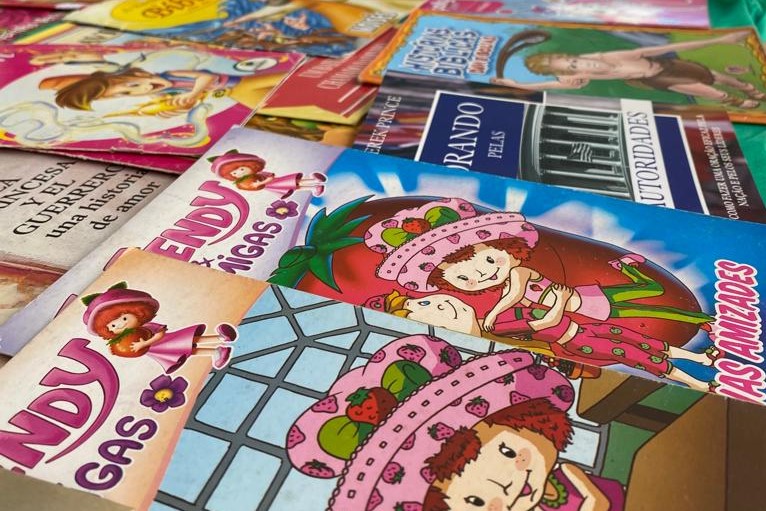 Os fundos arrecadados pela Feira do Livro ir&atilde;o investidos em um evento da escola, o &ldquo;Natal Luz&rdquo; – Foto: Orientadora Elisabete/Divulga&ccedil;&atilde;o/its Teens