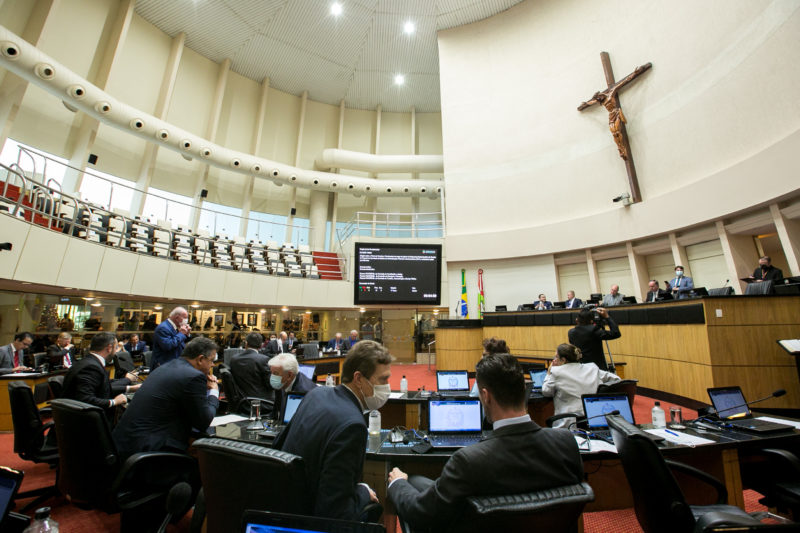 Deputados em sess&atilde;o na Assembleia Legislativa – Foto: Rodolfo Esp&iacute;nola/Divulga&ccedil;&atilde;o/ND