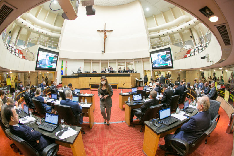 Plen&aacute;rio da Alesc em vota&ccedil;&atilde;o – Foto: Rodolfo Esp&iacute;nola/Divulga&ccedil;&atilde;o/ND