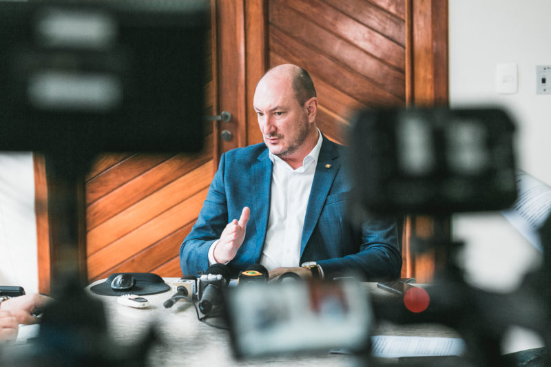 Mauro de Nadal, ex-presidente da Alesc, &eacute; o favorito na disputa pela presid&ecirc;ncia – Foto: Bruno Colla&ccedil;o/Divulga&ccedil;&atilde;o/ND