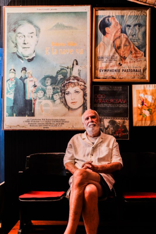 Gilberto Gerlach criou o primeiro cineclube de Florian&oacute;polis – Foto: Anderson Coelho/Arquivo/ND
