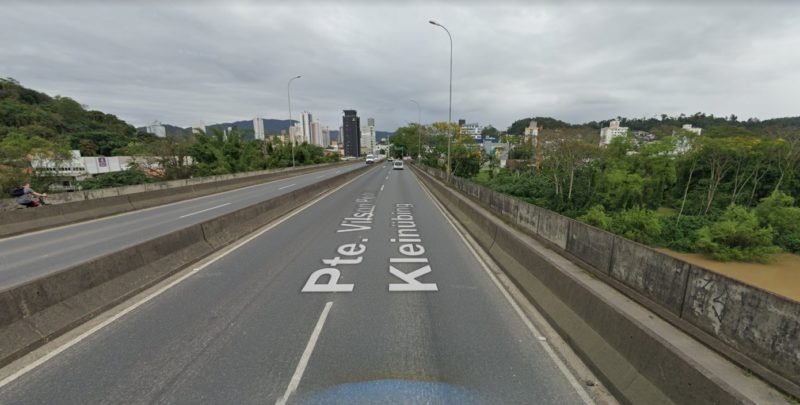 As obras na Ponte acontecem nesse s&aacute;bado, os motoristas precisam ter aten&ccedil;&atilde;o dobrada – Foto: Google Maps