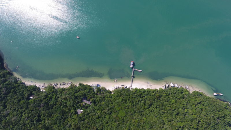 Ilha de Porto Belo, em Porto Belo &#8211; Foto: Acervo Fundação de Turismo de Porto Belo/Divulgação