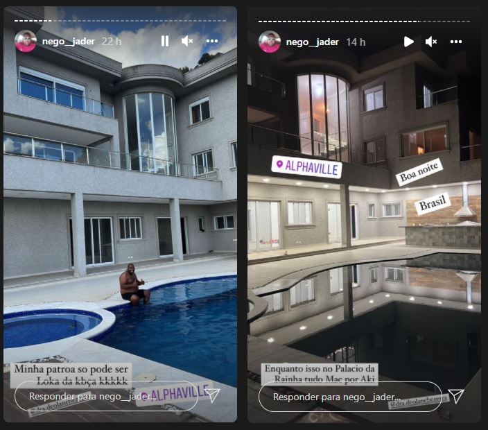 Segurança de Deolane mostrou detalhes da nova mansão da patroa avaliada em R$ 11 milhões &#8211; Foto: Internet/Divulgação/ND