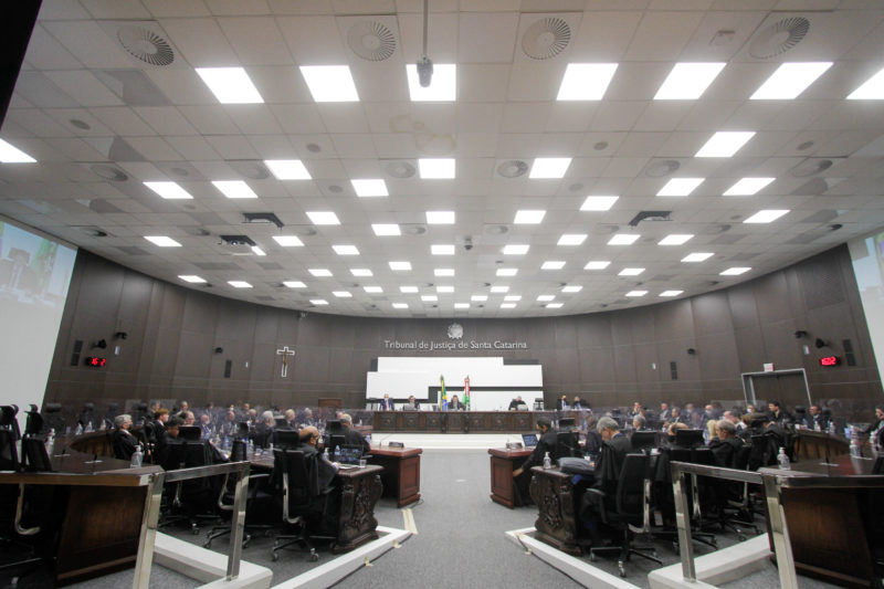 Pleno do Tribunal de Justi&ccedil;a de Santa Catarina – Foto: Leo Munhoz/ND