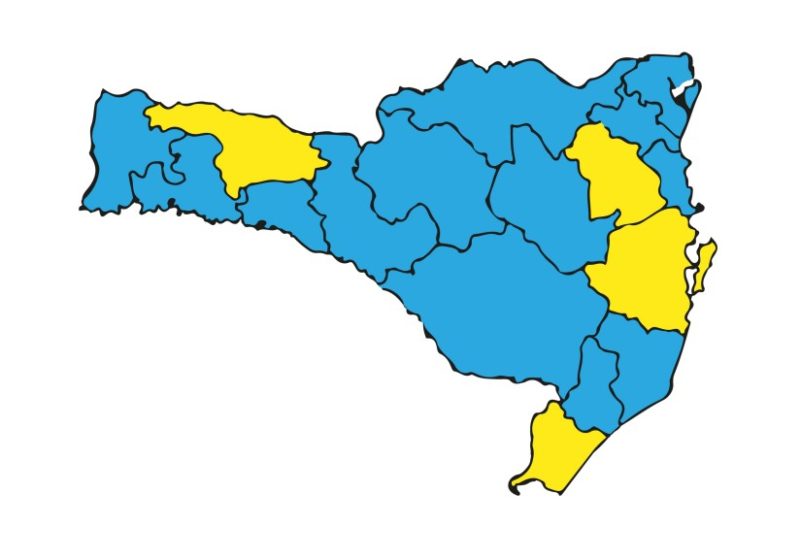 Região Nordeste está em nível moderado pela primeira vez desde o início da avaliação &#8211; Foto: Governo de SC/Divulgação