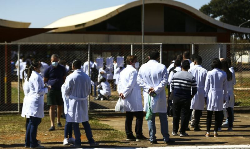 Médicos no Exame Nacional de Revalidação de Diplomas Médicos Expedidos por Instituição de Educação Superior Estrangeira (Revalida). &#8211; Foto: Marcelo Camargo/Agência Brasil/ND