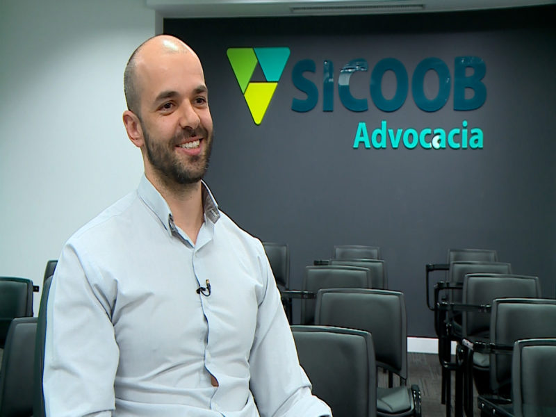 Michel Machado, gerente de tecnologia Sicoob Advocaciaressalta a segurança de dados do aplicativo &#8211; Foto: Reprodução/NDTV