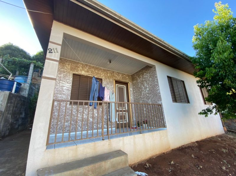 Casa que Roseli morava em Concórdia – Foto: Nadia Michaltchuk/ND