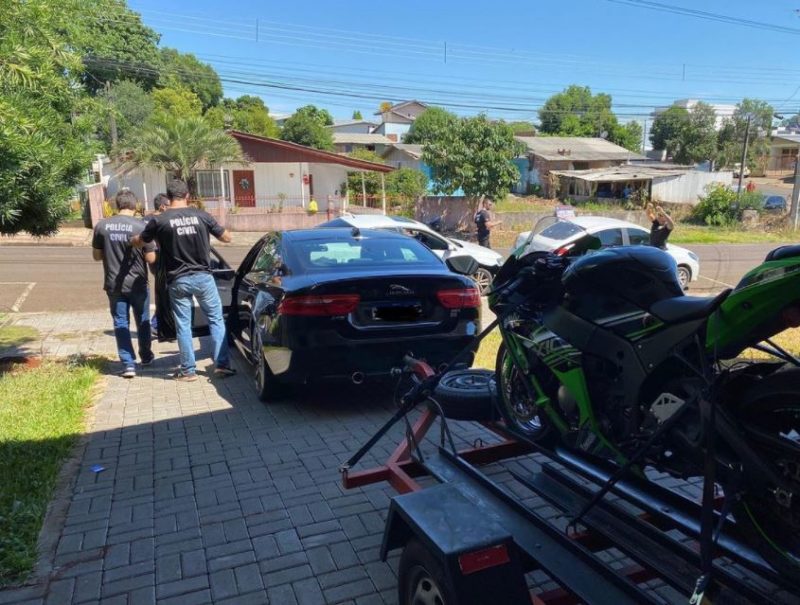 Pol&iacute;cia Civil realizou 16 mandados de busca e apreens&atilde;o em cidades de Santa Catarina – Foto: Pol&iacute;cia Civil/Divulga&ccedil;&atilde;o/ND