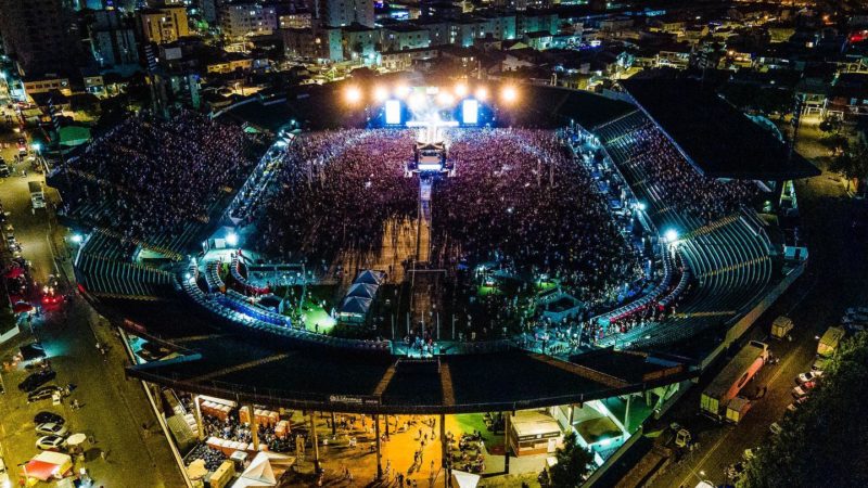 Orlando Scarpelli durante show do Gusttavo Lima – Foto: GDO Produ&ccedil;&otilde;es/Divulga&ccedil;&atilde;o/ND