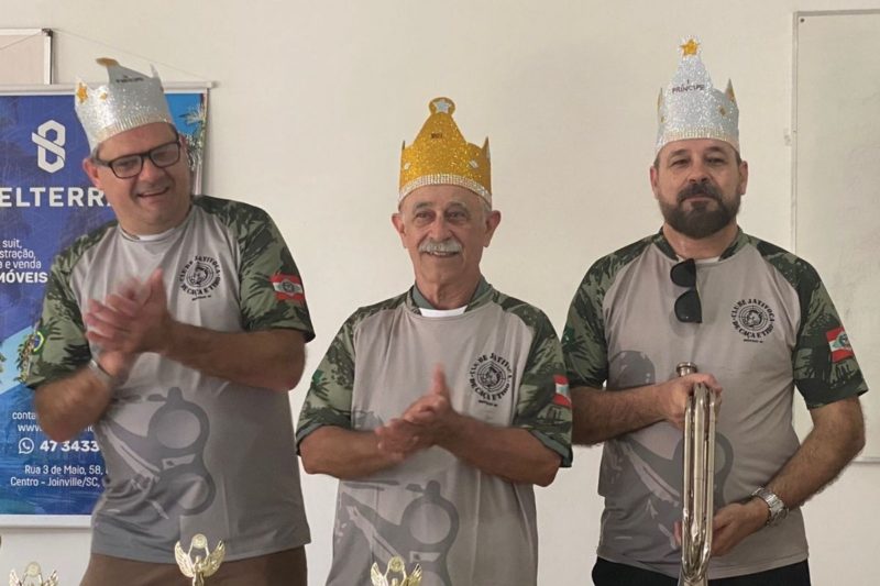 Henrique Ant&ocirc;nio dos Reis foi coroado Rei do Tiro – Foto: Divulga&ccedil;&atilde;o/ND