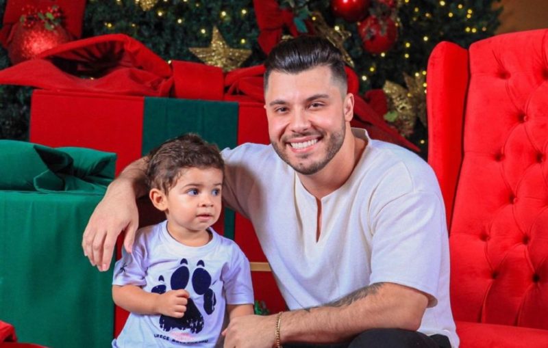 Murilo Huff fez homenagem ao filho L&eacute;o na madrugada desta quinta (16) – Foto: Reprodu&ccedil;&atilde;o/ Instagram