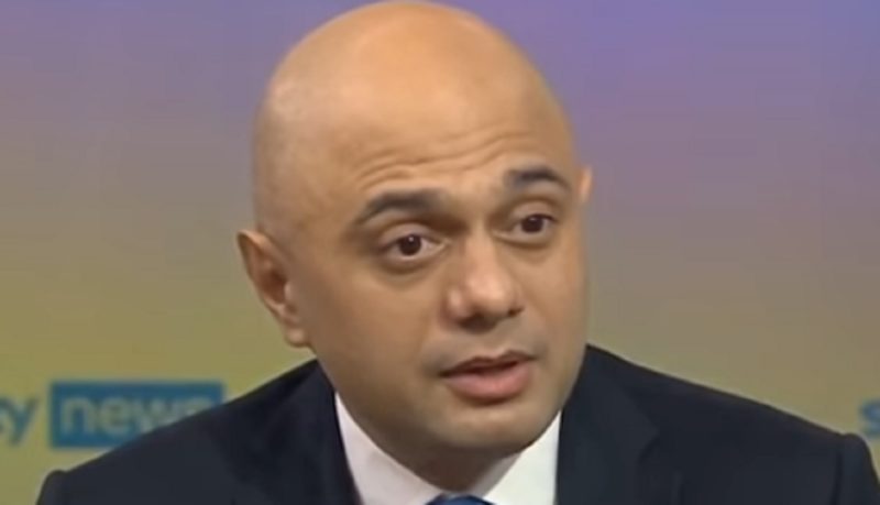 Sajid Javid &eacute; secret&aacute;rio de sa&uacute;de do governo ingl&ecirc;s – Foto: Reprodu&ccedil;&atilde;o/ Youtube