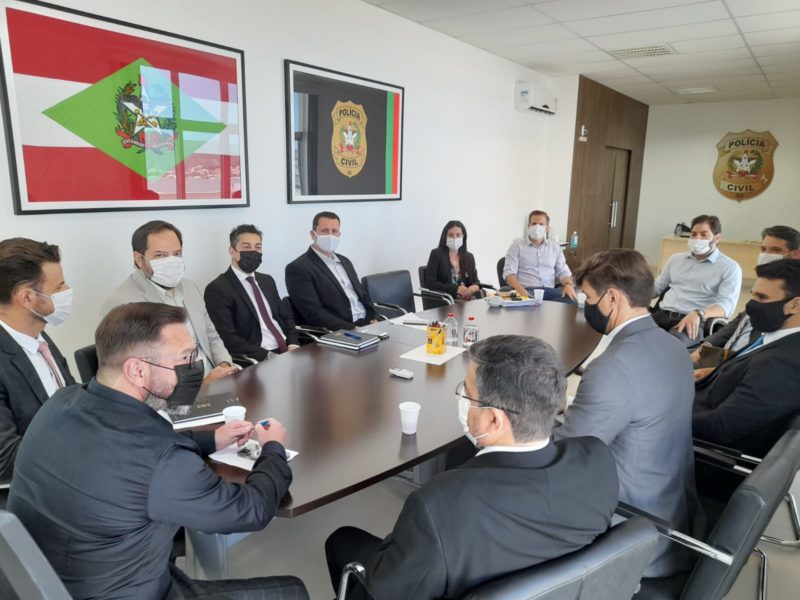 Reuni&atilde;o debateu medidas para a Opera&ccedil;&atilde;o Ver&atilde;o – Foto: Pol&iacute;cia Civil/Divulga&ccedil;&atilde;o