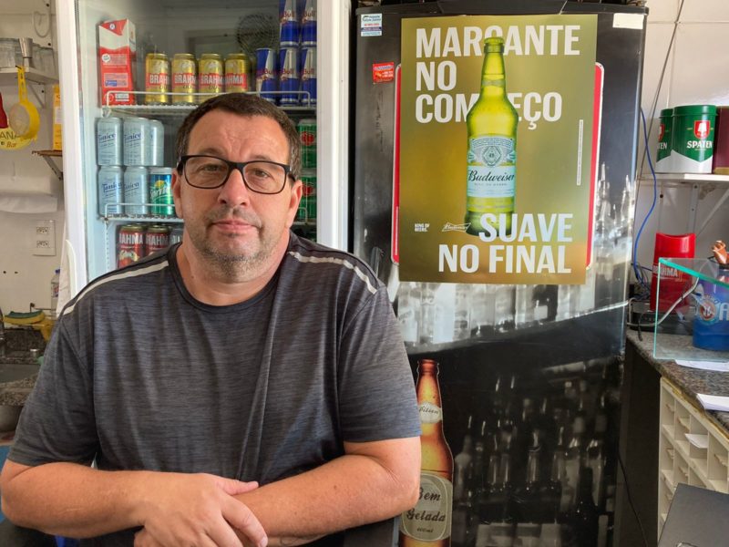 Rognei Soares Machado, comerciante em Canasvieiras, Florianópolis &#8211; Foto: Marcos Jordão/ND