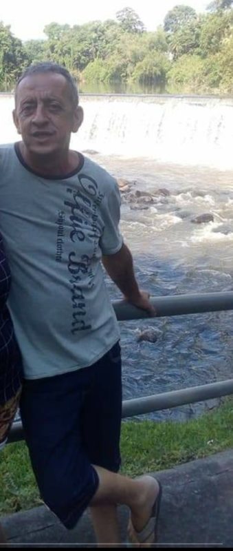 Raedson Januário, de 60 anos, morreu em um acidente na SC-418