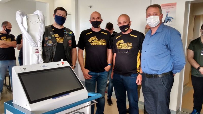Equipamento moderno e versátil vai facilitar exames, especialmente a pacientes com dificuldade de locomoção. – Foto: Divulgação ND
