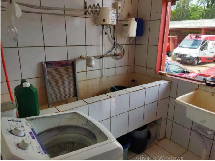 Local de higieniza&ccedil;&atilde;o dos materiais, em S&atilde;o Miguel do Oeste – Foto: CRM/divulga&ccedil;&atilde;o