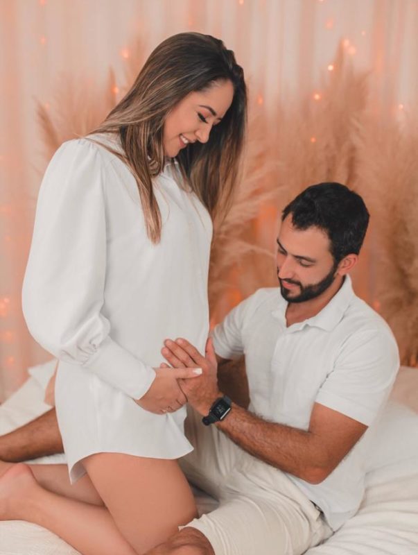 Em 2021, eles conseguiram realizar o sonho de se tornarem pais – Foto: Beatriz Batista/Divulga&ccedil;&atilde;o/ND