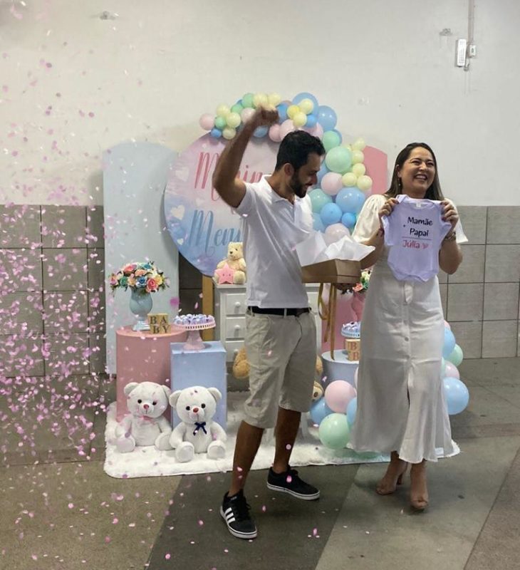 A pequena Julia deve nascer no in&iacute;cio do pr&oacute;ximo ano – Foto: Reprodu&ccedil;&atilde;o/ND