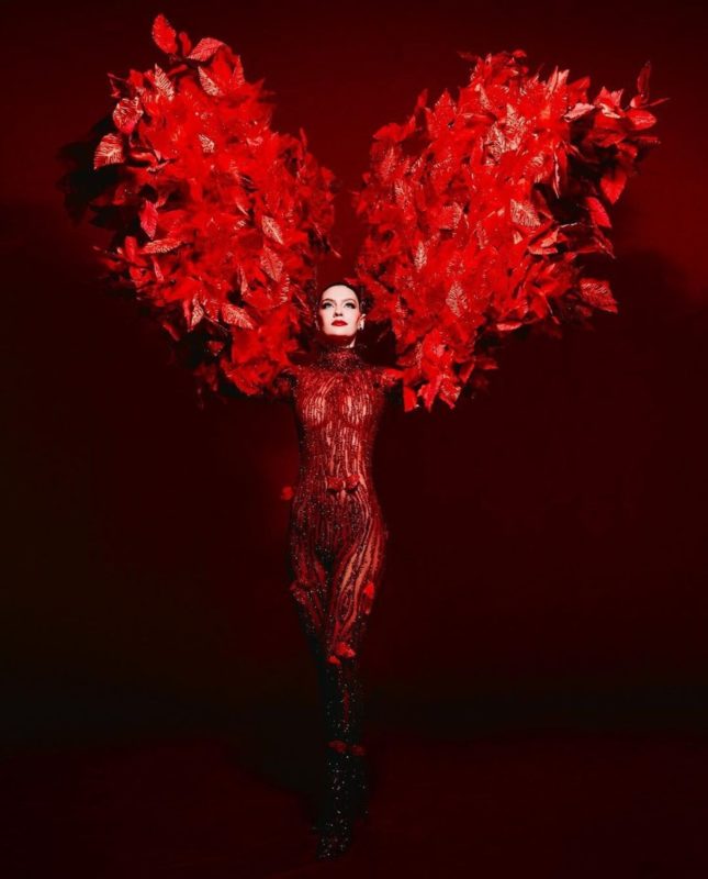 Teresa Santos, miss Universo Brasil 2021, em traje criado por Bruno Oliveira – Foto: Renam Christofoletti/Divulga&ccedil;&atilde;o/ND