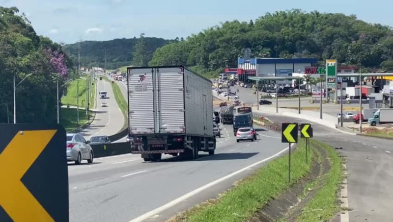 Concession&aacute;ria n&atilde;o registra pontos de congestionamento no Trecho Sul da BR-101 – Foto: Ricardo Alves/NDTV