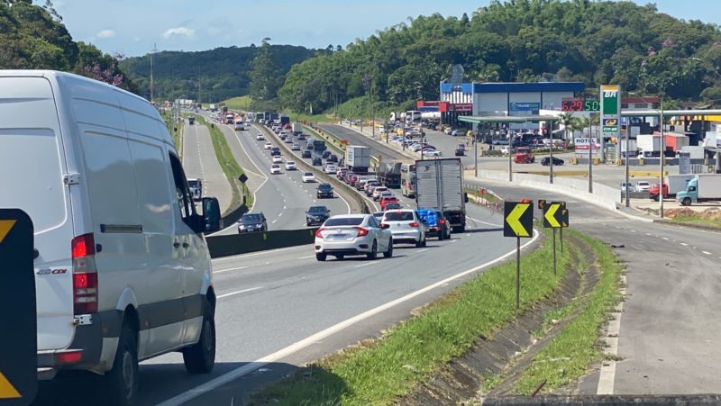 trecho da BR-101 que cruza Joinville