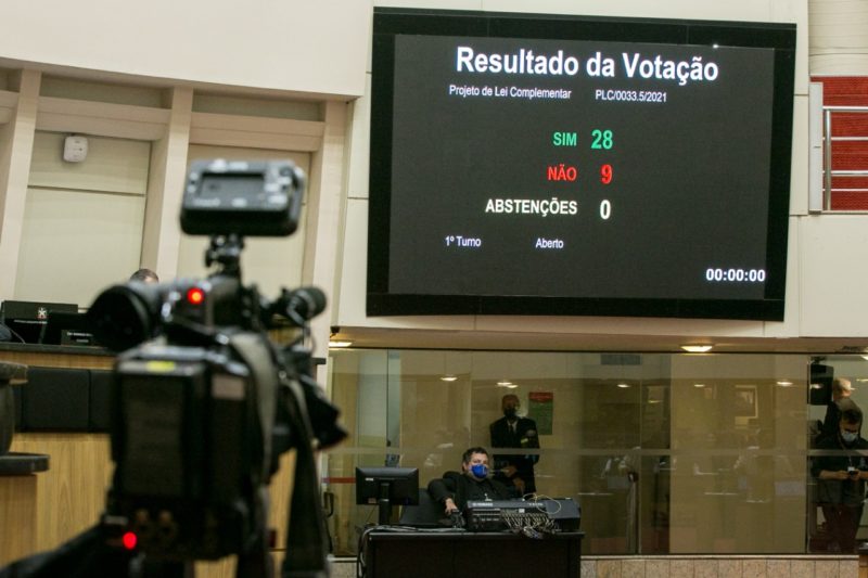 Aprova&ccedil;&atilde;o do PLC 33.5 foi uma das poucas vota&ccedil;&otilde;es que n&atilde;o obteve o m&iacute;nimo de 30 votos, mas tamb&eacute;m mostra maioria confort&aacute;vel a favor do projeto que cria Secretaria-Geral de Governo – Foto: Rodolfo Esp&iacute;nola/Ag&ecirc;ncia AL/ND