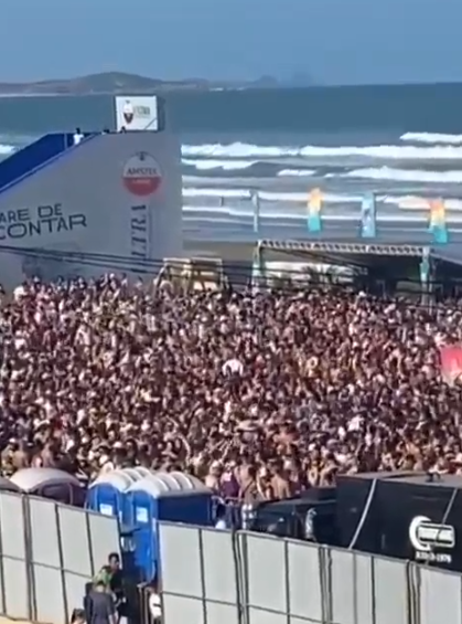 Estudantes vinham de festas com aglomera&ccedil;&atilde;o em Laguna sentido Santa Maria (RS) – Foto: Divulga&ccedil;&atilde;o/ND/Arquivo