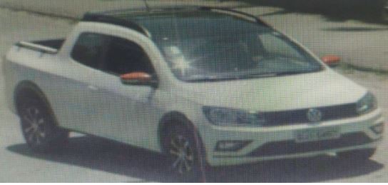 Imagens das c&acirc;meras de monitoramento que identificaram os criminosos indo para a BR-470 – Foto: PMSC/Divulga&ccedil;&atilde;o/ND