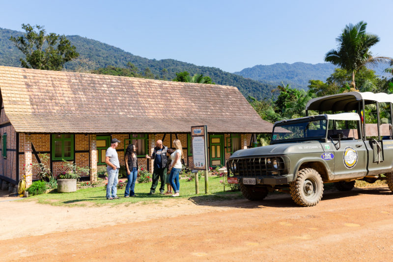&Eacute; poss&iacute;vel conhecer a Rota Enxaimel como passeio tur&iacute;stico pago por empresa privada – Foto: Daniel Zimmermann/Prefeitura Municipal de Pomerode/Divulga&ccedil;&atilde;o