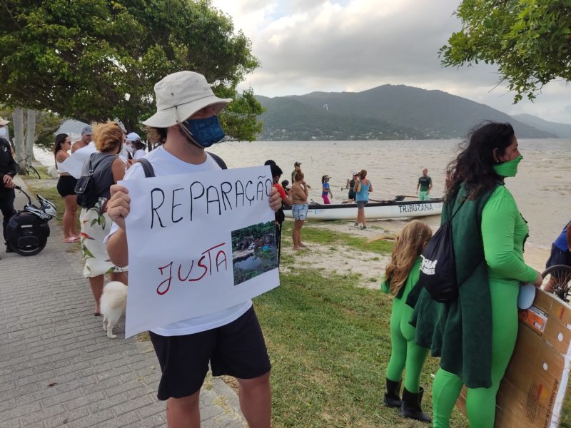 Moradores atingidos pedem repara&ccedil;&atilde;o justa de danos morais – Foto: Paulo Rolemberg/ND