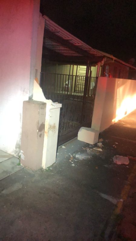 Motocliclista bateu em mureta e acabou morto – Foto: Pol&iacute;cia Militar/Reprodu&ccedil;&atilde;o