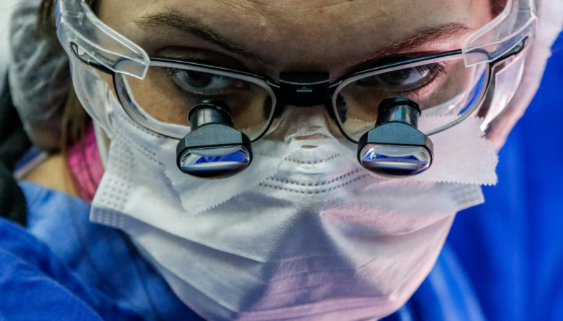 Médico em procedimento cirúrgico &#8211; Foto: Mauricio Vieira/Divulgação/ND