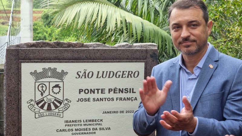 Governador Carlos Mois&eacute;s cumpriu agenda no Sul do Estado nessa sexta-feira – Foto: Julio Cavalheiro/Divulga&ccedil;&atilde;o/ND