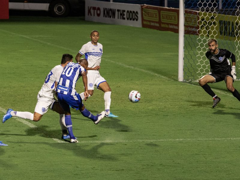 Primeiro jogo entre as duas equipes aconteceu na 3&ordf; rodada do Campeonato Catarinense de 2022 – Foto: Gustavo Medeiros/Divulga&ccedil;&atilde;o/ND