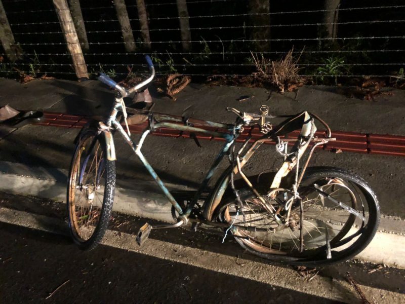 Idoso de 74 anos morreu ao ser atingido por carro em Mafra – Foto: CBM/Divulga&ccedil;&atilde;o