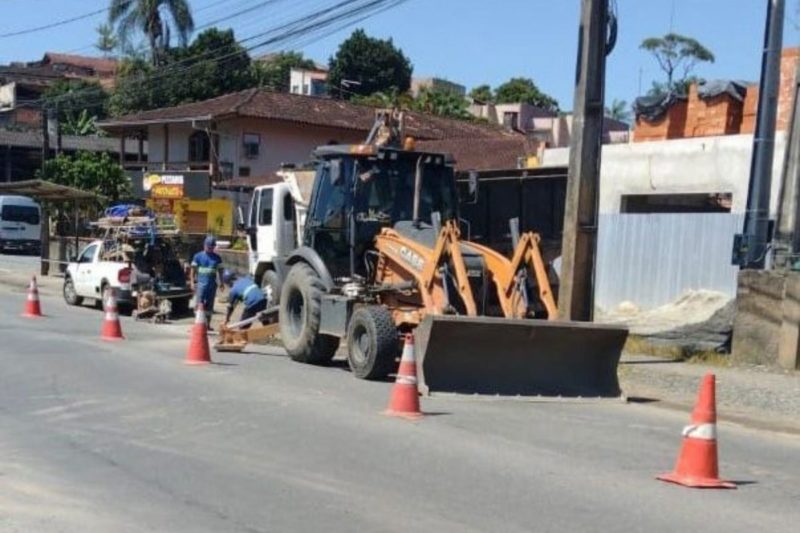 Oito bairros de Joinville t&ecirc;m abastecimento de &aacute;gua comprometido – Foto: Prefeitura de Joinville/Divulga&ccedil;&atilde;o