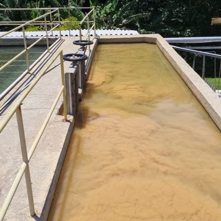 Alto n&iacute;vel de turbidez pode causar falta de &aacute;gua em Itaja&iacute; e Navegantes – Foto: Semasa/Divulga&ccedil;&atilde;o