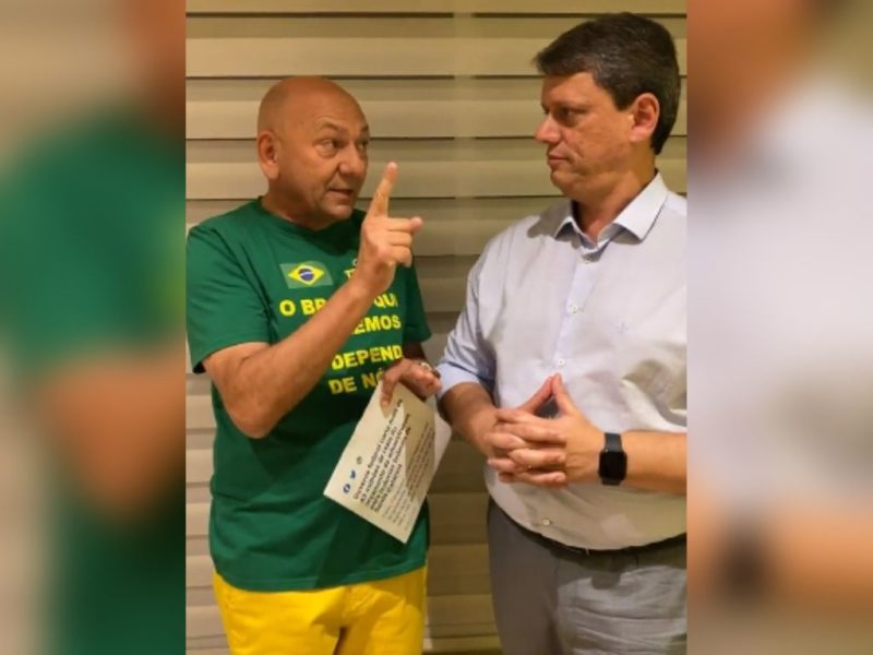 Luciano Hang e Tarc&iacute;sio Gomes de Freitas – Foto: Reprodu&ccedil;&atilde;o/ND