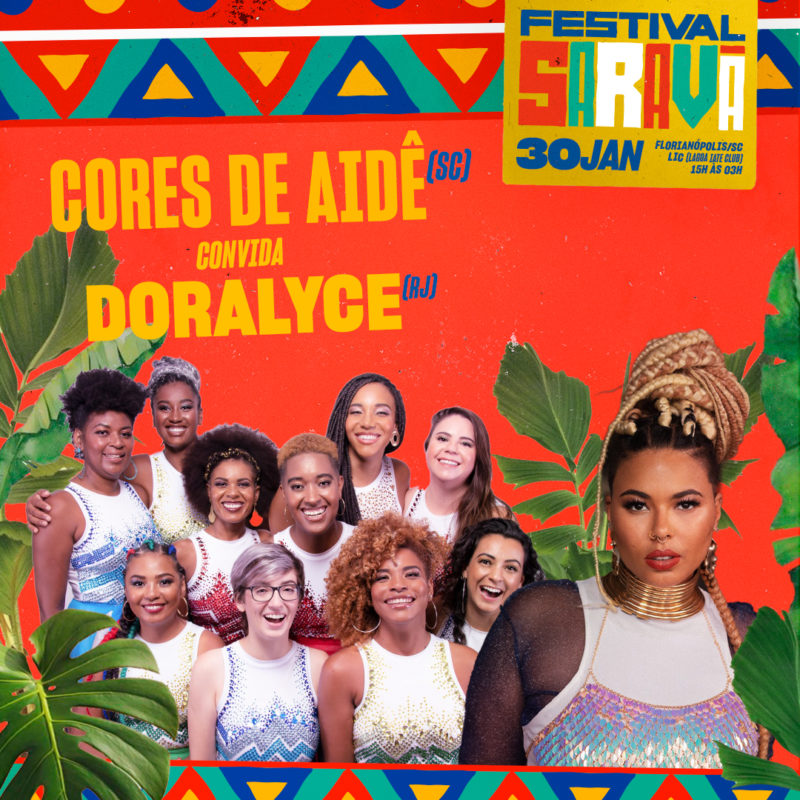 Diversos artistas estão confirmados nos cinco anos do Festival Saravá &#8211; Foto: Divulgação/ND