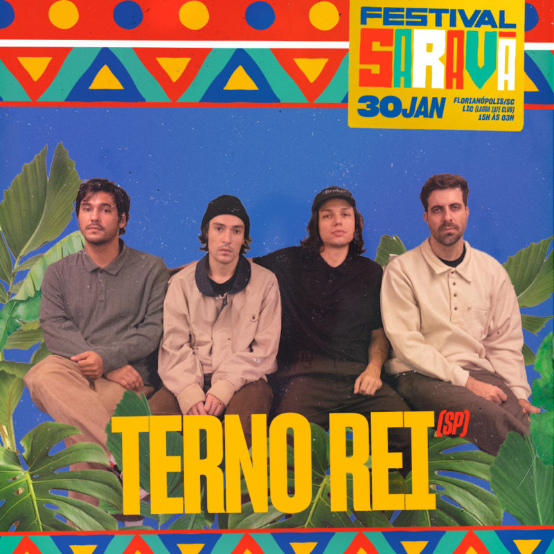 Terno Rei fará apresentação no Festival Saravá &#8211; Foto: Divulgação/ND