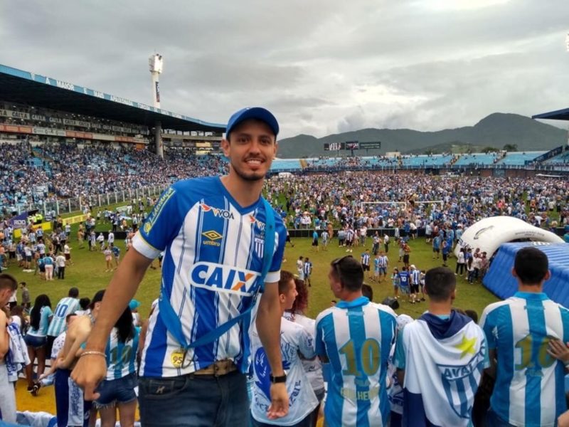 Torcedor de ber&ccedil;o do Ava&iacute; – Foto: Divulga&ccedil;&atilde;o/ND