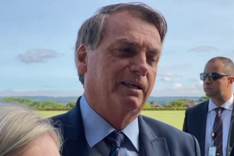 Jair Bolsonaro fala sobre corte de recursos de Santa Catarina – Foto: Reprodução/ND