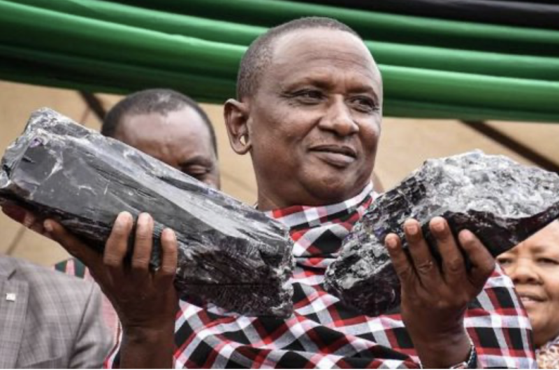 Tanzanita é uma pedra preciosa encontrada apenas em um local no mundo: nas Colinas Merelani (Tanzânia). O minerador tanzaniano, Saniniu Laizer, tornou-se milionário ao encontrar uma pedra dessas. Ele encontrou 2 pedras, as maiores já vistas, uma com 9,27 kg e a outra com 5,1 kg