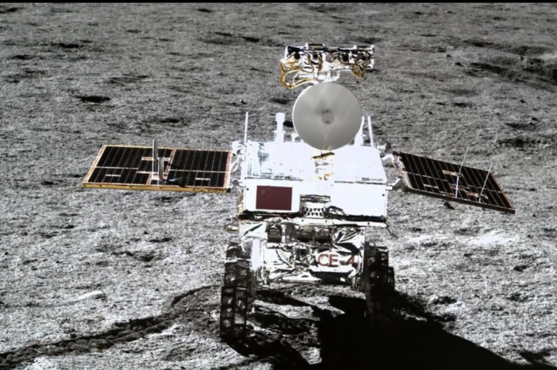 O rover Yutu 2, da China, que explora a lua &#8211; Foto: Reprodução